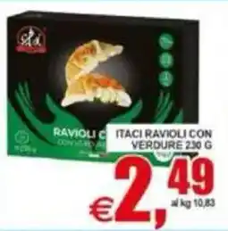 Pewex Itaci ravioli con verdure offerta