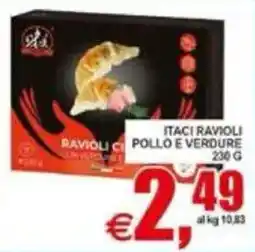 Pewex Itaci ravioli pollo e verdure offerta