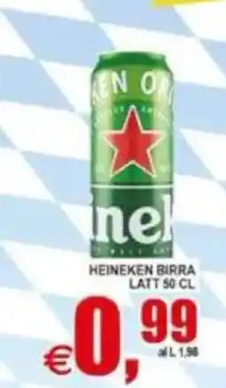 Pewex Heineken birra latt offerta