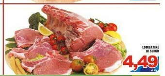 Sacoph Lombatine di suino offerta