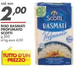 Italmark Riso basmati profumato Scotti offerta