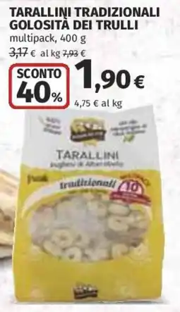 Ipercoop Tarallini tradizionali offerta