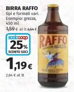 Ipercoop Birra Raffo offerta
