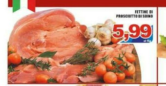 Sacoph Fettine di prosciutto di suino offerta