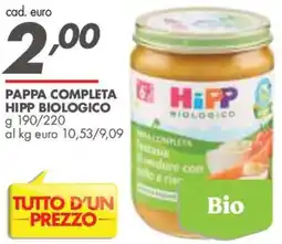 Italmark Pappa completa Hipp biologico offerta