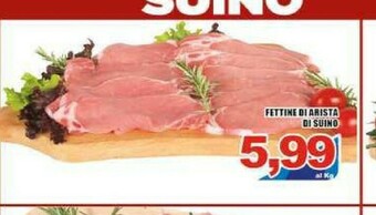Fettine di arista di suino