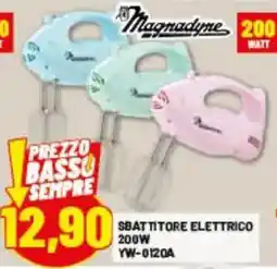 Risparmio Casa Magnadyne sbattitore elettrico offerta