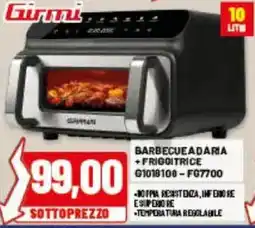 Risparmio Casa Barbecueadaria + frigoitrice Girmi offerta