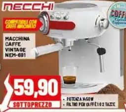 Risparmio Casa Macchina caffè vintage Necchi offerta