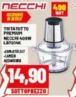 Risparmio Casa Tritatutto premium Necchi offerta