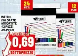 Risparmio Casa Matite colorate Plane offerta