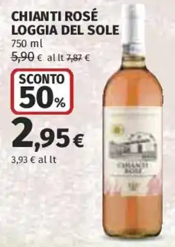 Ipercoop Chianti Rosé Loggia del Sole offerta