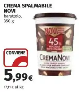 Ipercoop Crema spalmabile Novi offerta