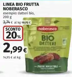 Ipercoop Datteri bio noberasco offerta