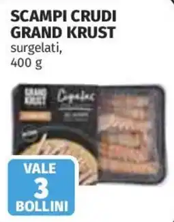 Ipercoop Scampi crudi Grand Krust offerta