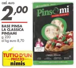 Italmark Base pinsa la classica pinsami offerta