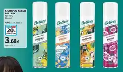 Ipercoop Bellery Shampoo Secco offerta