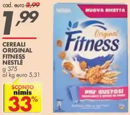 Italmark Cereali original fitness Nestlé offerta