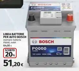 Ipercoop Batteria Bosch P0000 offerta