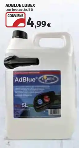 Ipercoop AdBlue Lubex offerta