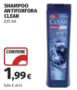 Ipercoop Shampoo antiforfora Clear offerta