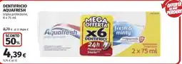 Ipercoop Dentifricio Aquafresh offerta