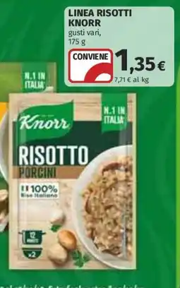 Ipercoop Knorr Risotto Porcini offerta