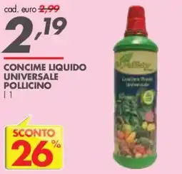 Italmark Concime liquido universale Pollicino offerta