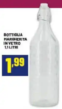 Risparmio Casa Bottiglia Margherita in vetro offerta