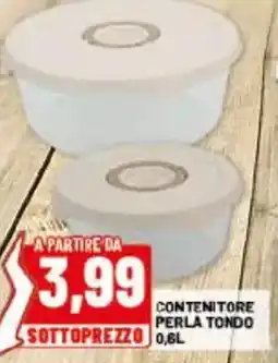 Risparmio Casa Contenitore perla tondo offerta