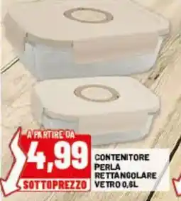 Risparmio Casa Contenitore perla rettangolare offerta