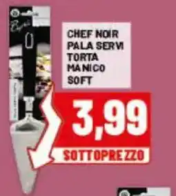 Risparmio Casa Chef Noir pala servi torta manico soft offerta