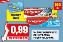 Risparmio Casa Colgate dentifricio fresh gel offerta