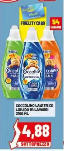 Risparmio Casa Coccolino lavatrice liquido offerta