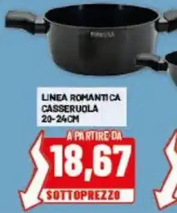 Risparmio Casa Casseruola Linea Romantica offerta