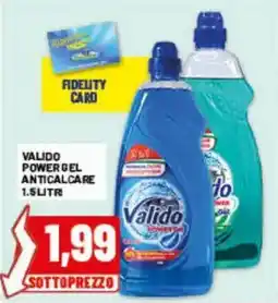Risparmio Casa Valido Power Gel Anticalcare offerta