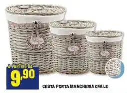 Risparmio Casa Cesta porta biancheria Ova Le offerta