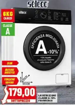 Risparmio Casa Lavatrice 6kg classe A-10% offerta