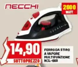 Risparmio Casa Ferro da stiro a vapore multifunzione Necchi offerta