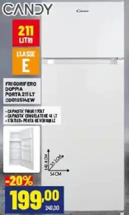 Risparmio Casa Frigorifero doppia porta Candy offerta