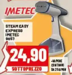 Risparmio Casa Steam Easy Express Imetec offerta