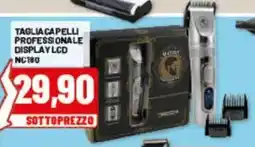 Risparmio Casa Taglia capelli professionale display lcd offerta