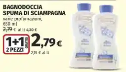 Ipercoop Bagnodoccia spuma di sciampagna offerta