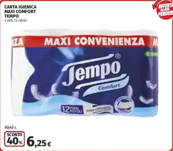Carta igienica Tempo Comfort
