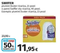 Ipercoop Swiffer piumini Duster ricarica offerta
