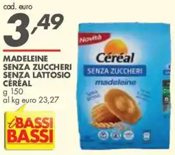 Italmark Madeleine senza zuccheri Céréal offerta