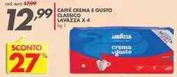 Italmark Caffè crema e gusto Lavazza offerta