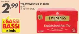 Italmark Tea Twinings English Breakfast Tea offerta