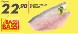 Italmark Filetto fresco di orata offerta