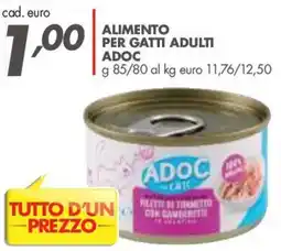 Italmark Adoc fillette di tonnetto con gamberetti offerta